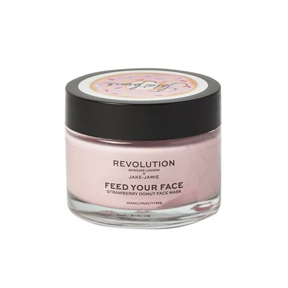 6/$25 NWT Revolution X Jake Jamie Strawberry Donut Face Mask 2 - Picture 1 of 4